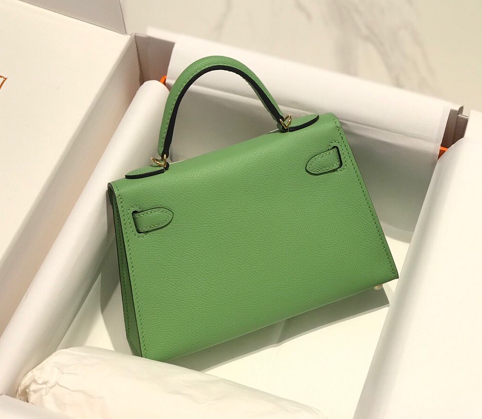 HN MINI 20 Green Gold Hardware