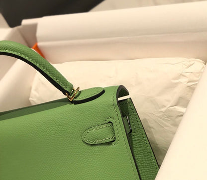 HN MINI 20 Green Gold Hardware