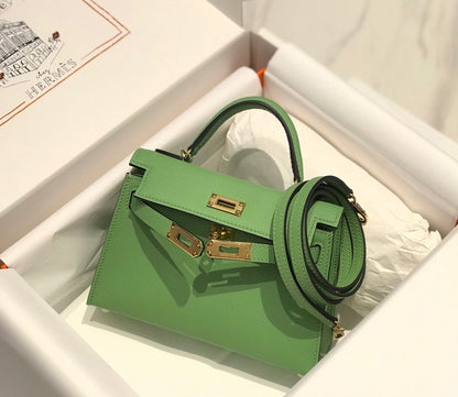 HN MINI 20 Green Gold Hardware