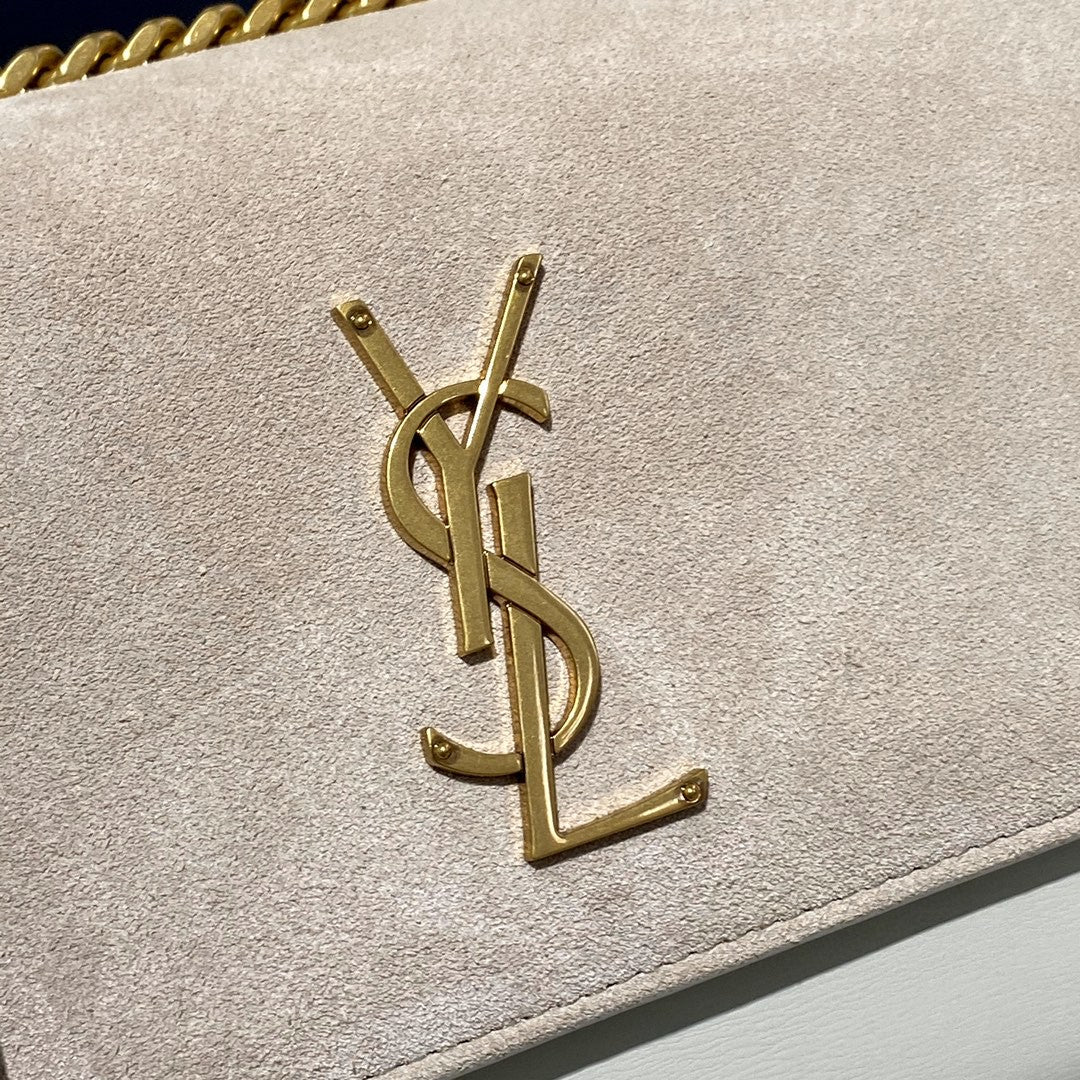 Saint Laurent Sunset Shoulder Bag ‘Sea Salt’