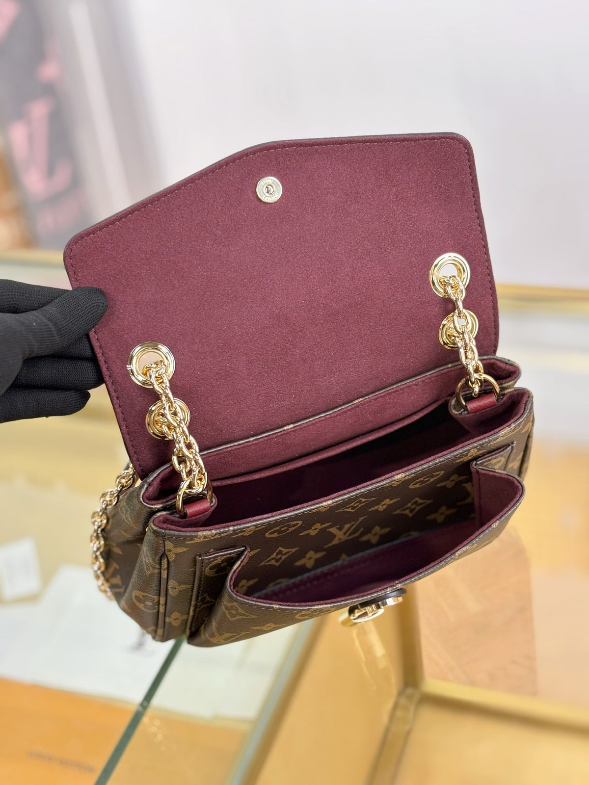 Louis Vuitton Saint Germain BB shoulder bag in Monogram canvas