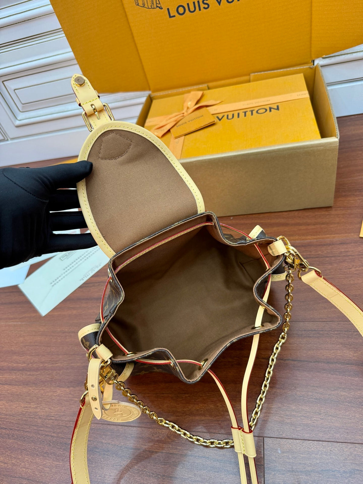 Louis Vuitton Odyssée Handbag in Signature Monogram canvas