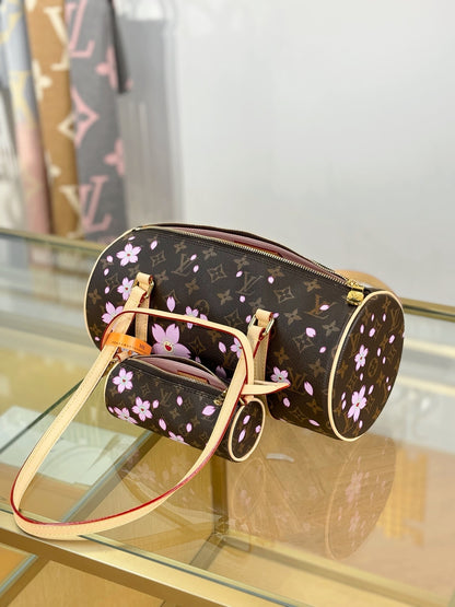 Louis Vuitton x Takashi Murakami Papillon Handbag