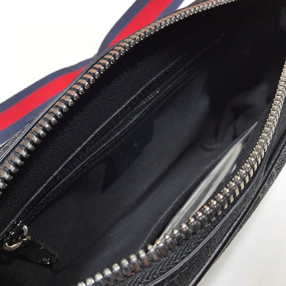 GUCCI GG Supreme Black Belt Bag Black