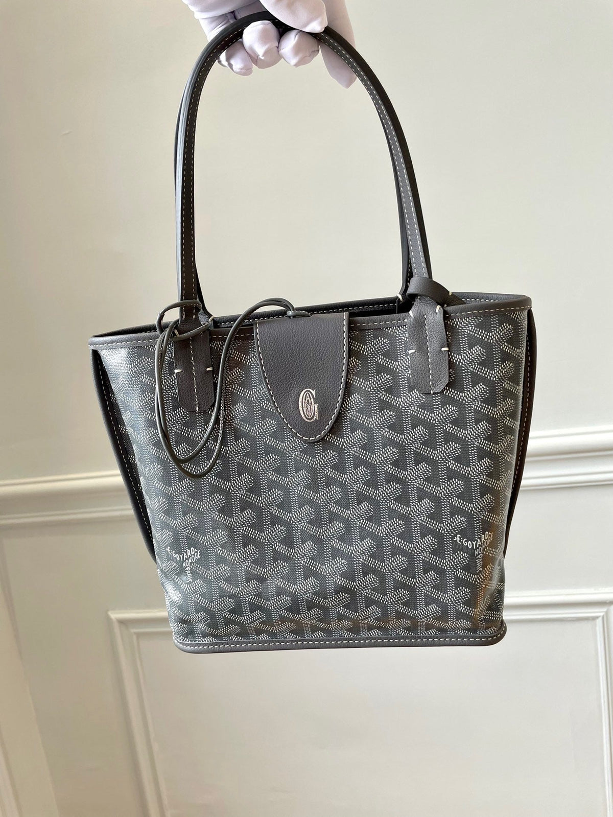 Goyard Anjou Mini in Gray