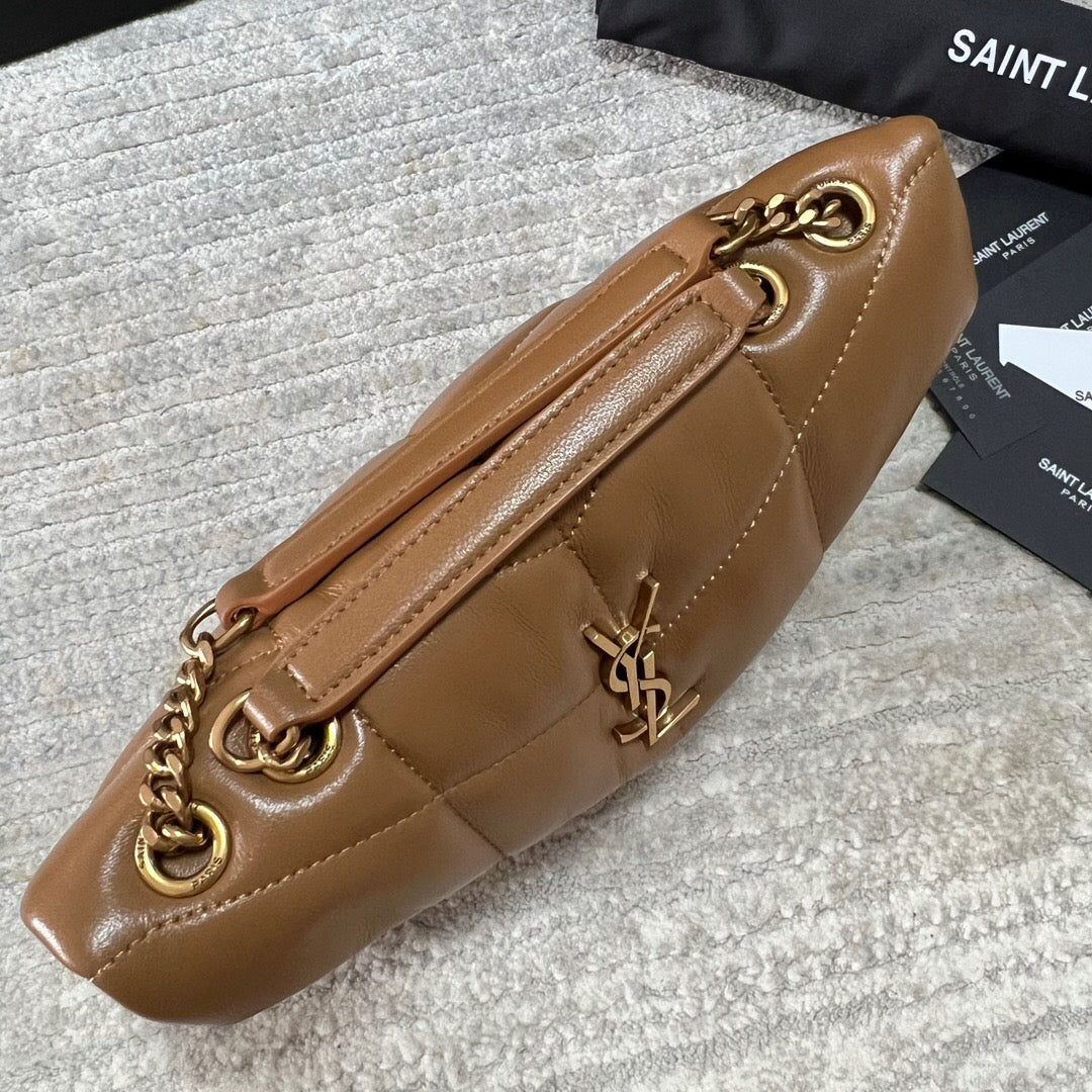 SAINT LAURENT LOULOU TOY PUFFER In Lambskin