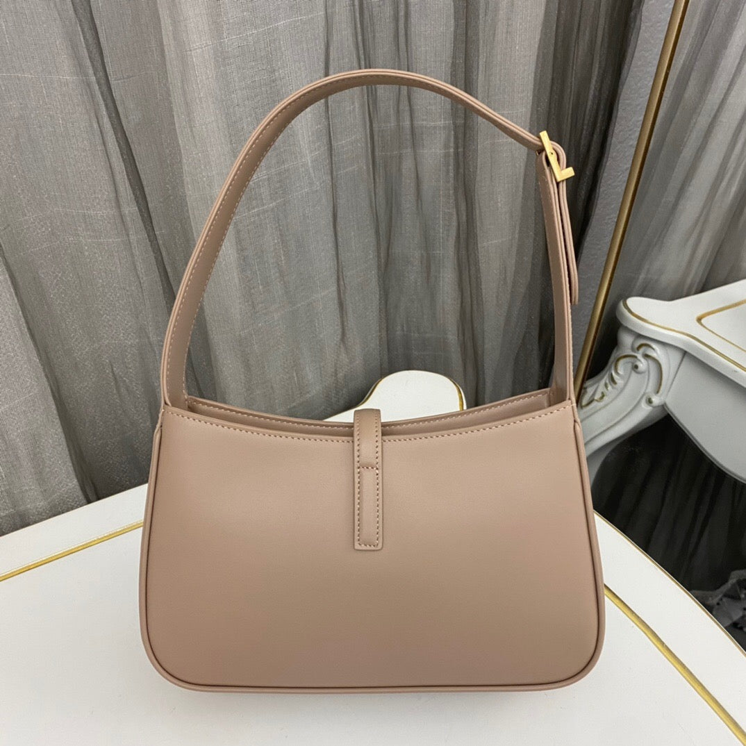 Saint Laurent  le 5 a 7 mini hobo bag – Rosy sand