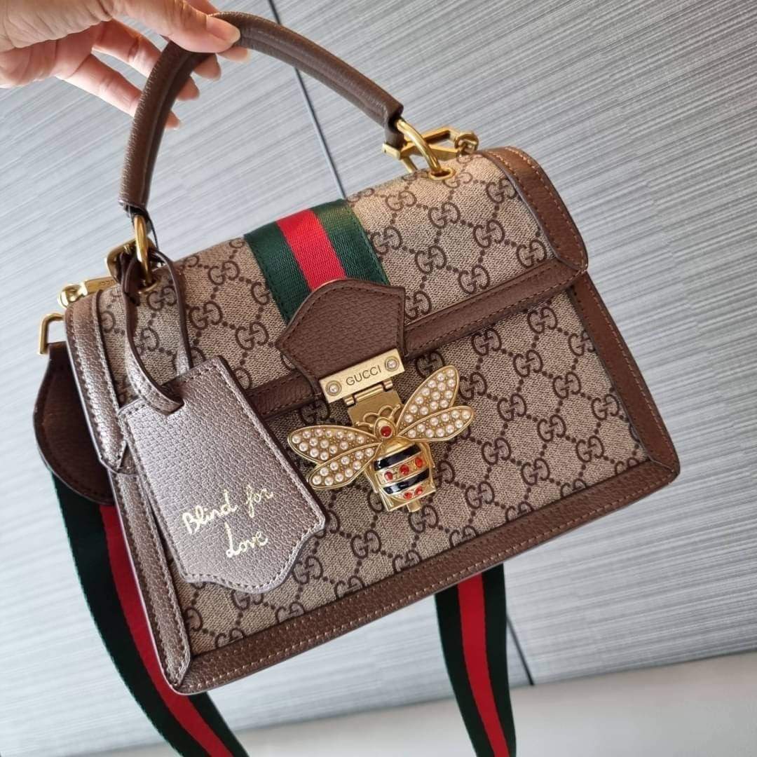 Gucci Queen Margaret Leather Handbag