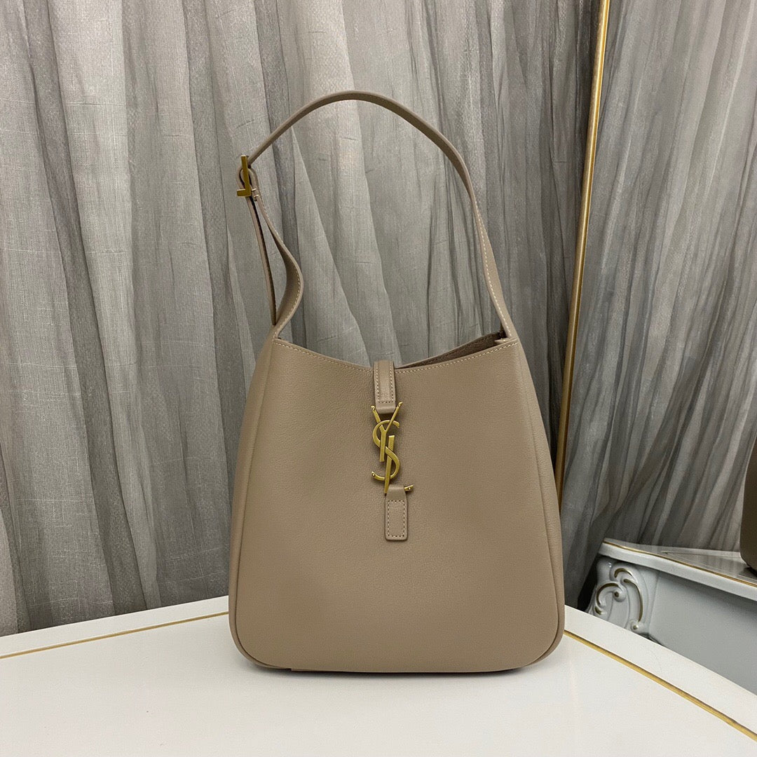 Saint Laurent Le 5 à 7 Supple Hobo Bag Beige Colour