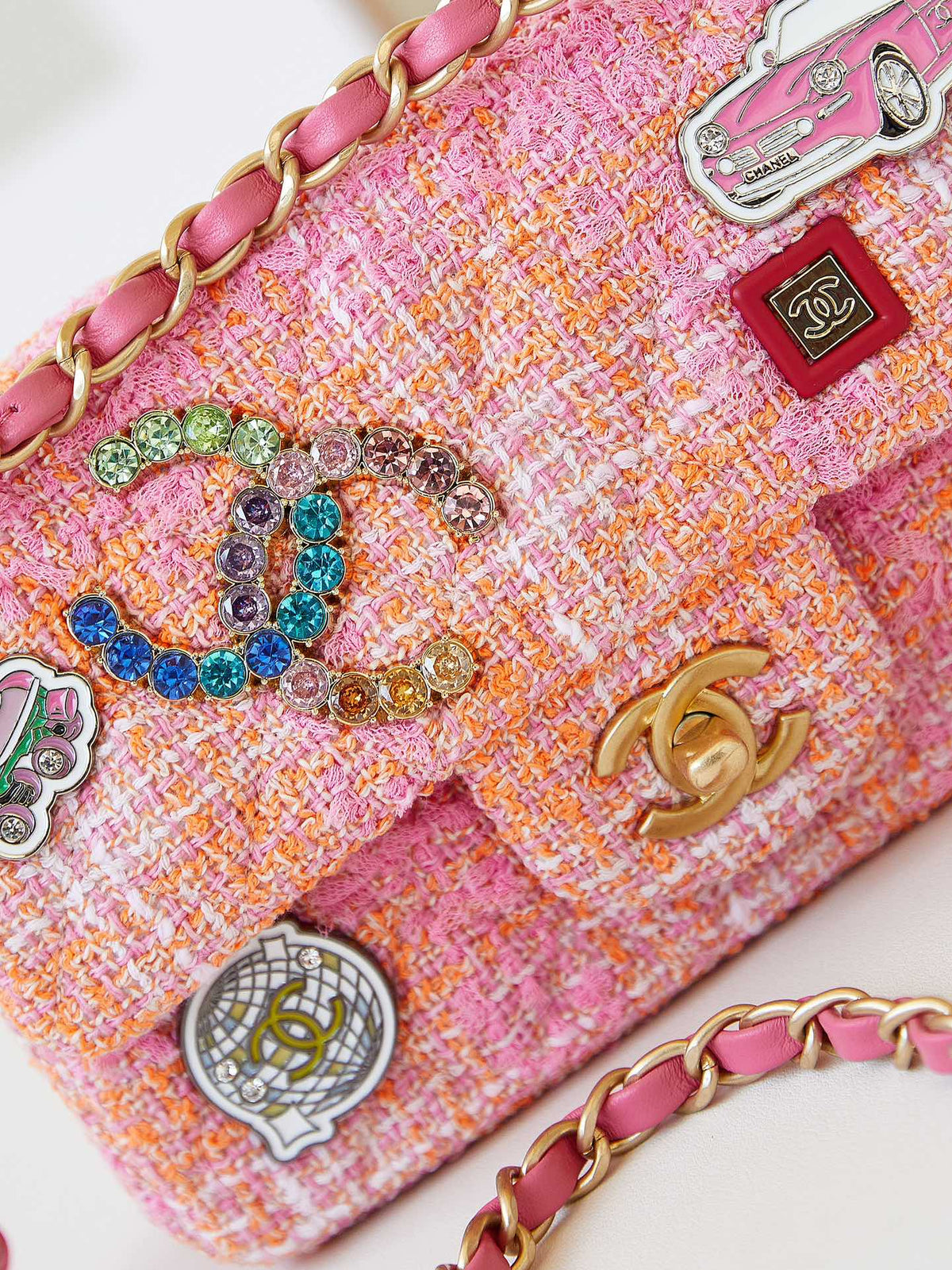 Chanel Woven Crossbody Bag