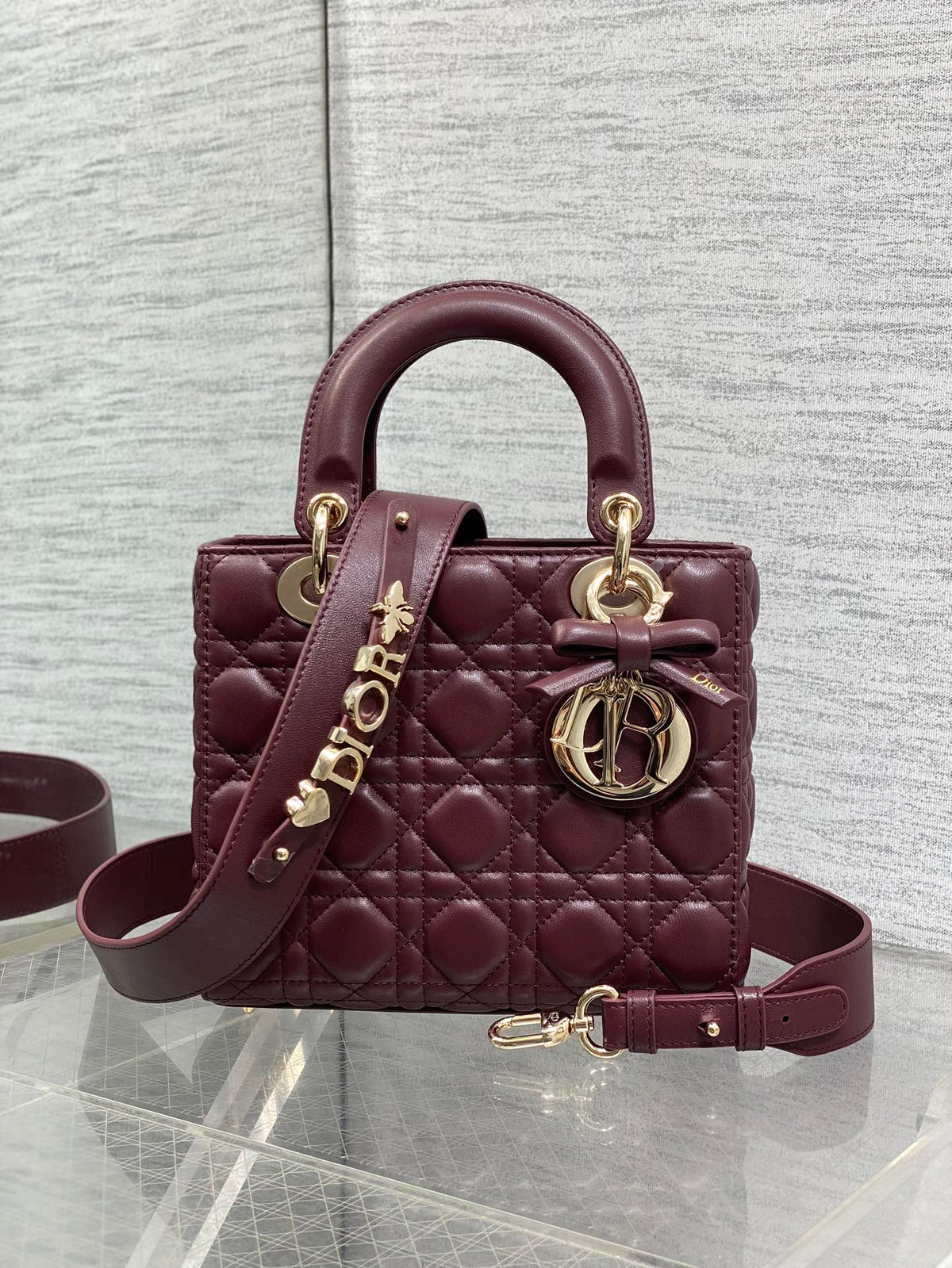CHRISTIAN DIOR LADY DIOR SMALL