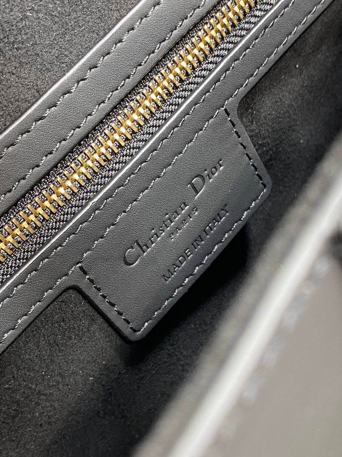 Dior Saddle Bag in Black with Black Hardware