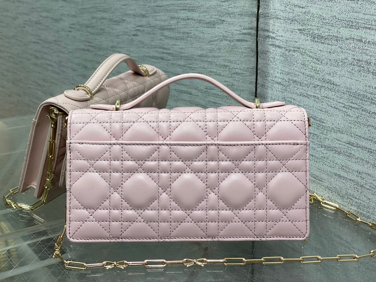 Dior My Dior Bag in Pink Cannage lambskin