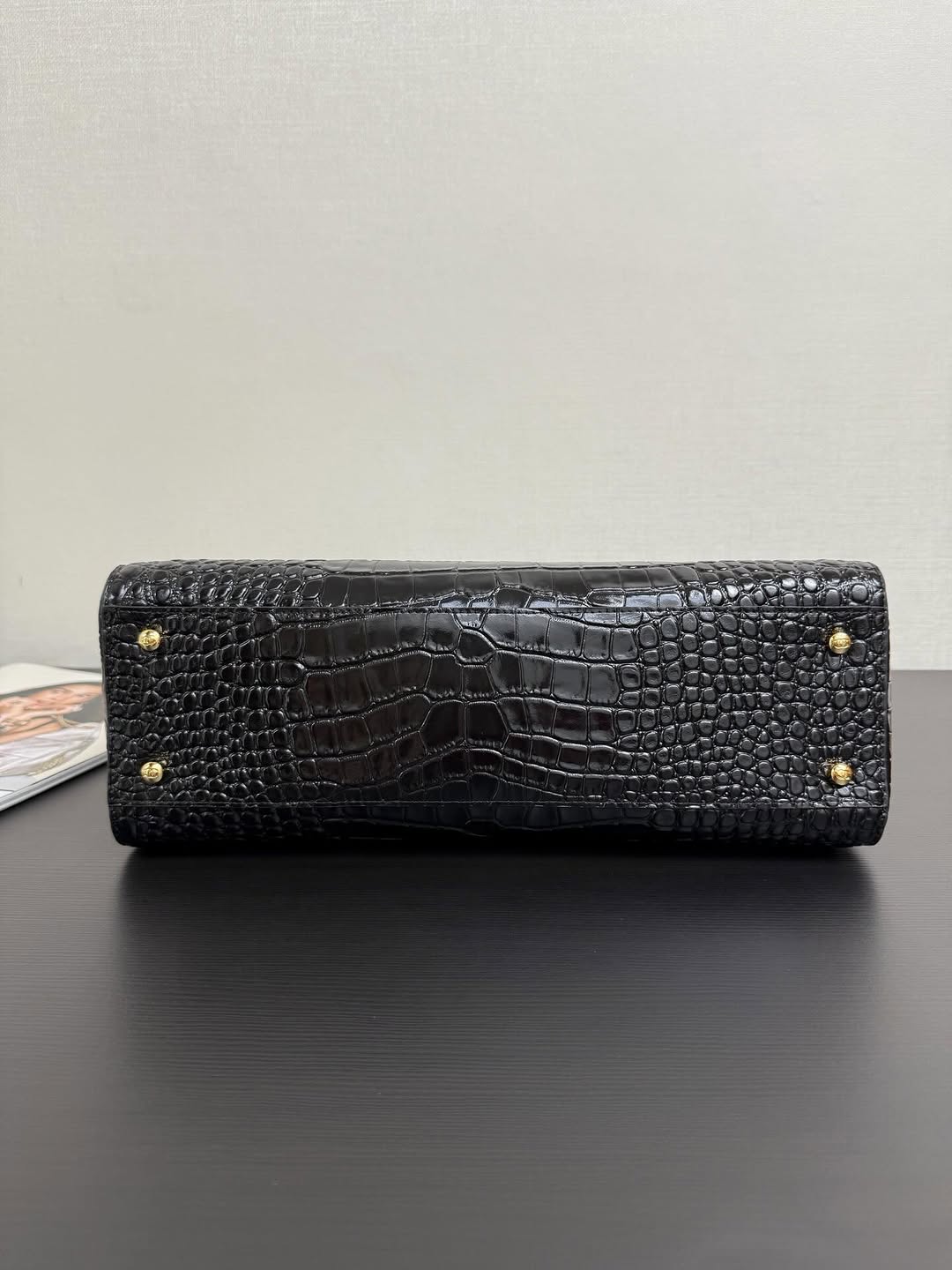 Chanel Tote Bag Crocodile Embossed Calfskin SS26 Collection