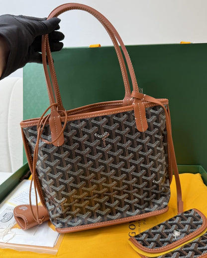 Goyard Mini Anjou Brown