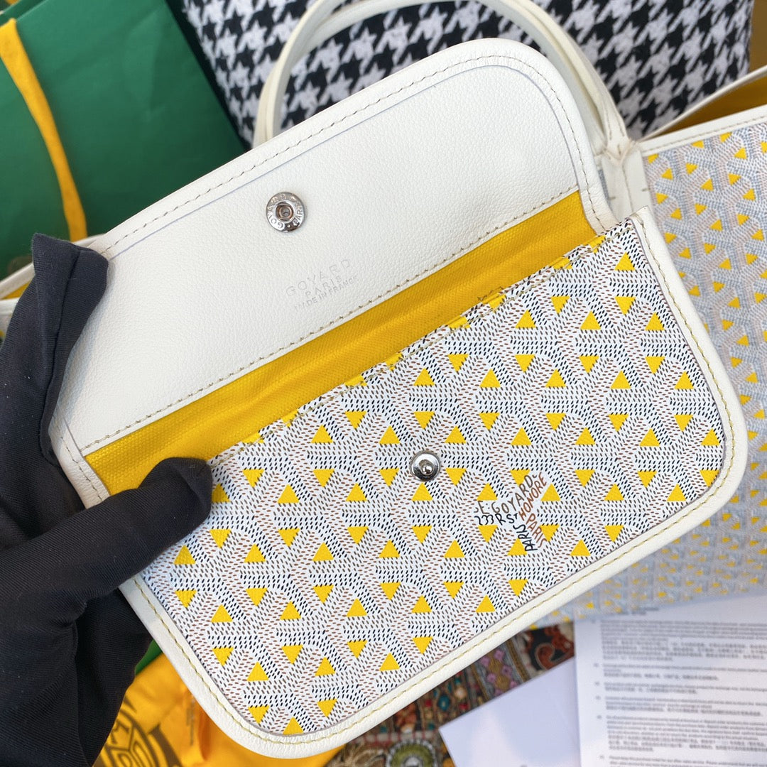Goyard limited edition Saint Louis Claire-Voie GM Bag /Tote – Yellow