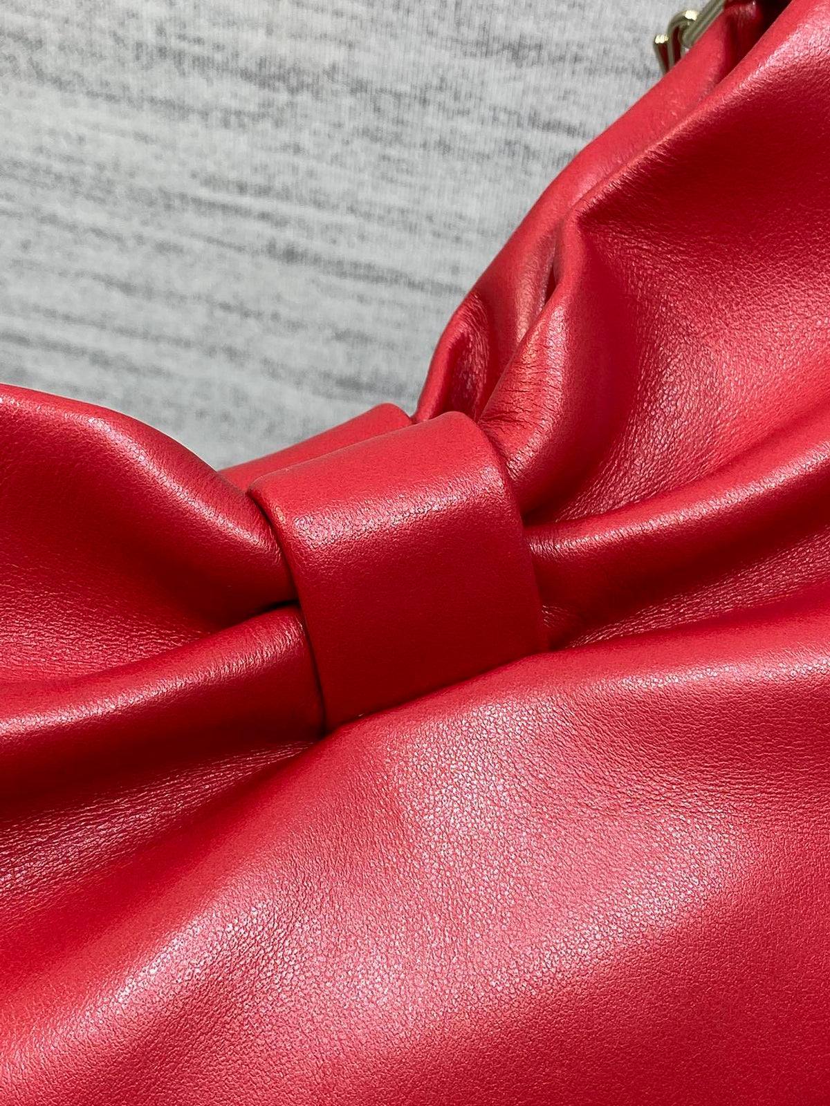 Dior Bow Bag Red Lambskin