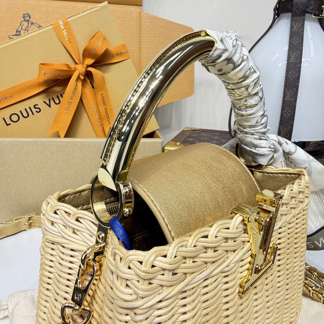 Louis Vuitton Capucines BB Wicker