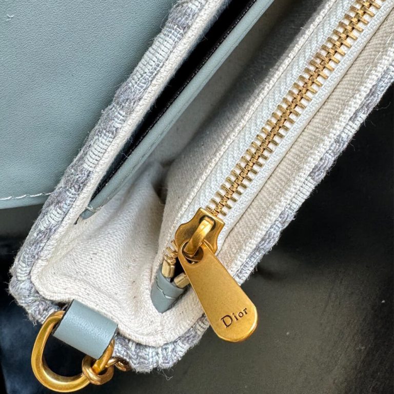 Dior Medium Saddle Pouch with Chain