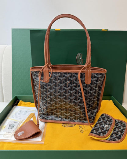 Goyard Mini Anjou Brown