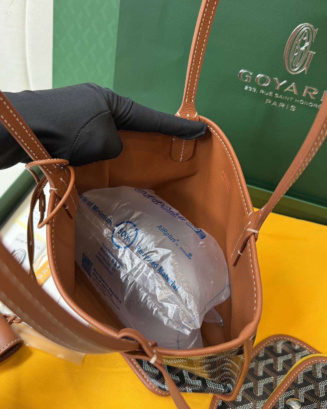 Goyard Mini Anjou Brown