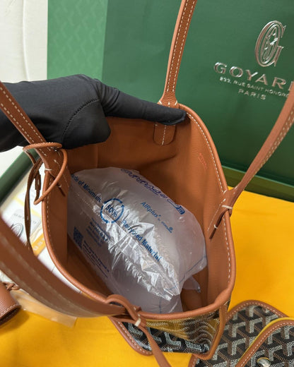 Goyard Mini Anjou Brown