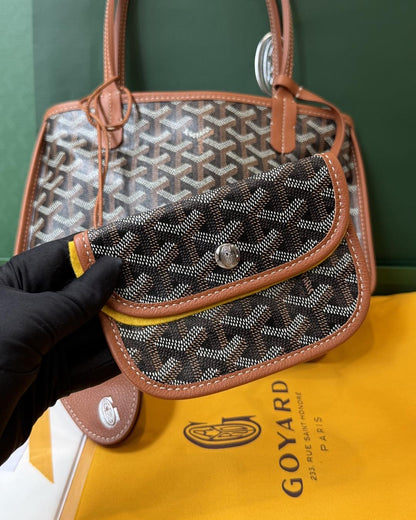 Goyard Mini Anjou Brown