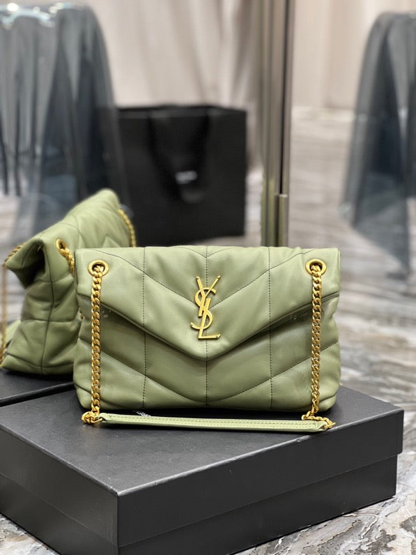 Saint Laurent  loulou puffer toy quilted leather shoulder bag