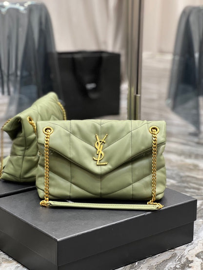 Saint Laurent  loulou puffer toy quilted leather shoulder bag