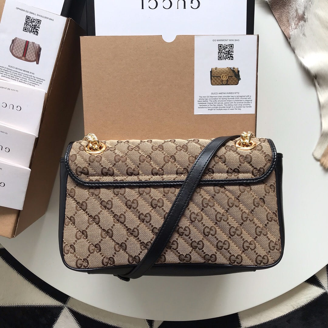 Gucci GG Marmont GG Shoulder Bag Small