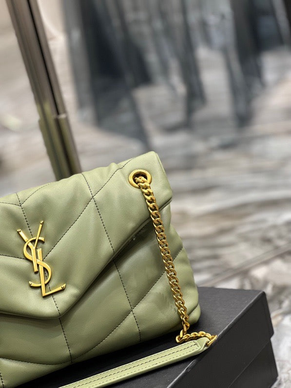 Saint Laurent  loulou puffer toy quilted leather shoulder bag