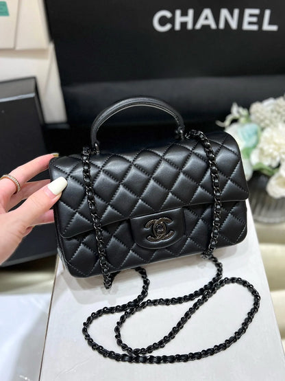 Chanel 20C AS1160 mini top handle flap