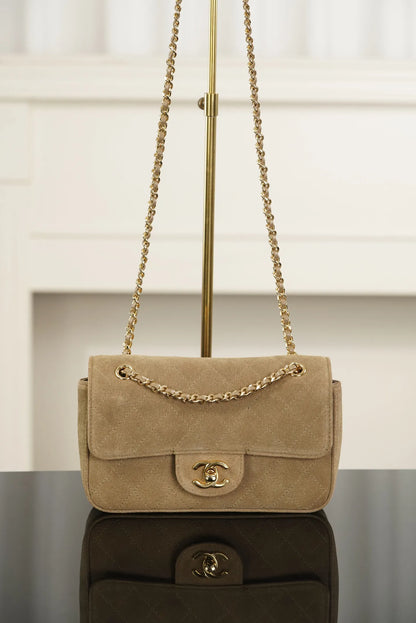 Chanel Maxi Souplissimo Flap Bag Mini Suede