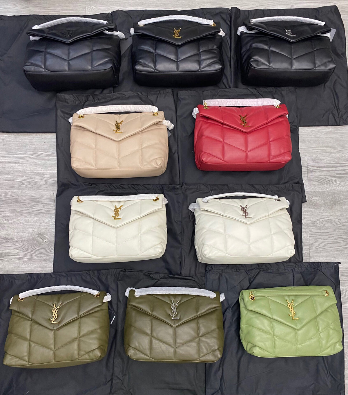 Saint Laurent Loulou Small Quilted Puffer Bag ‘All Colour Available’