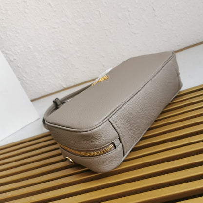 Prada Medium Leather Top-Handle Bag