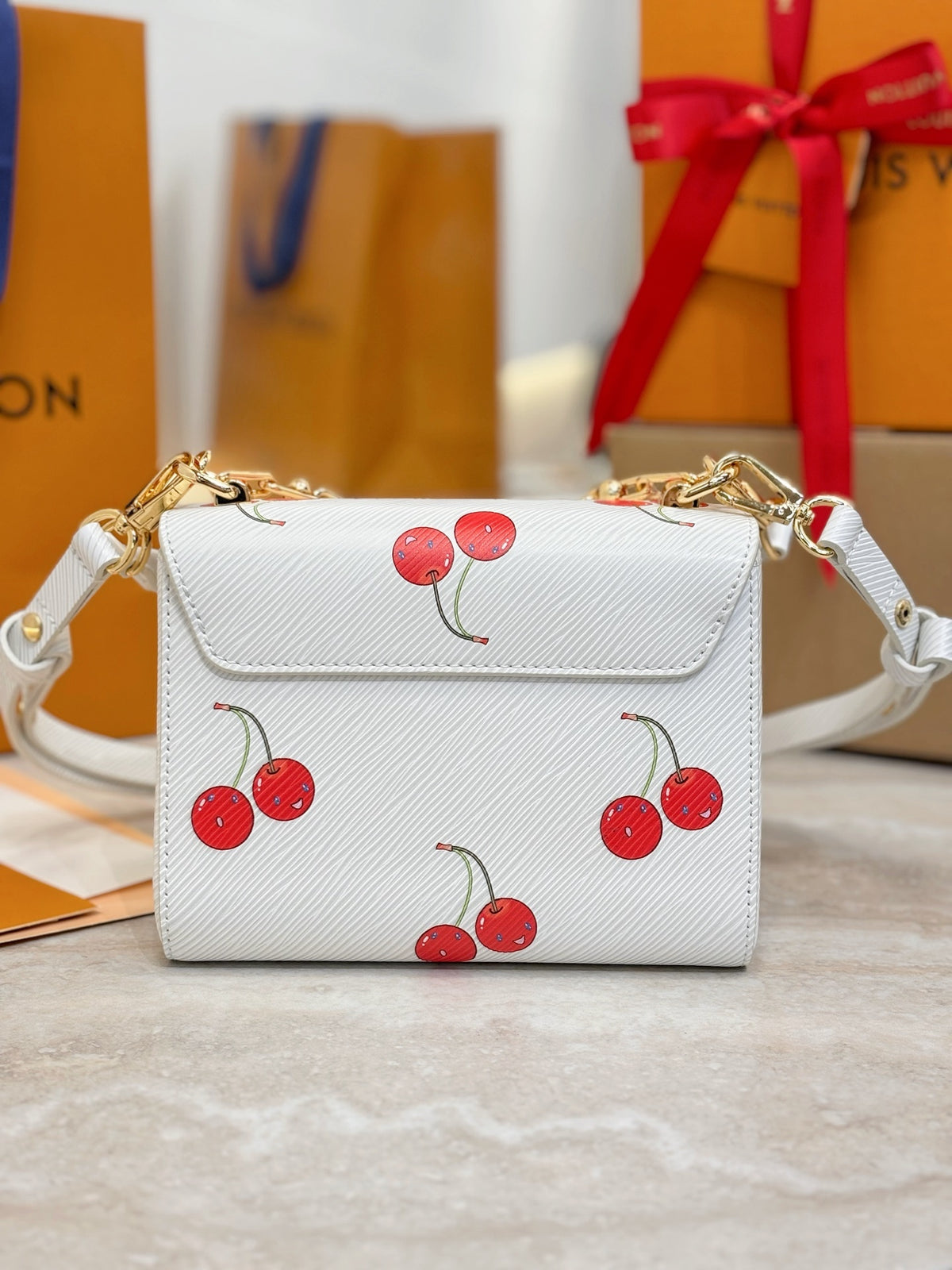 Louis Vuitton x Takashi Murakami Cherry Twist PM