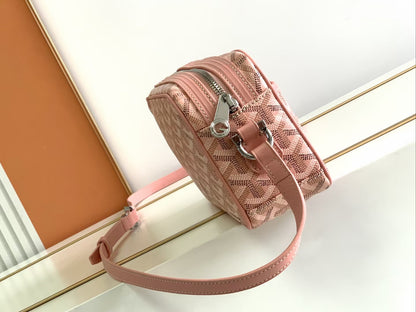 GOYARD Goyardine Sac Cap Vert Pink 1134560