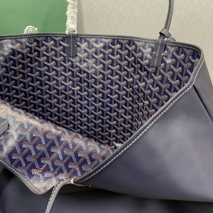 Goyard Navy Blue Anjou GM Tote bag