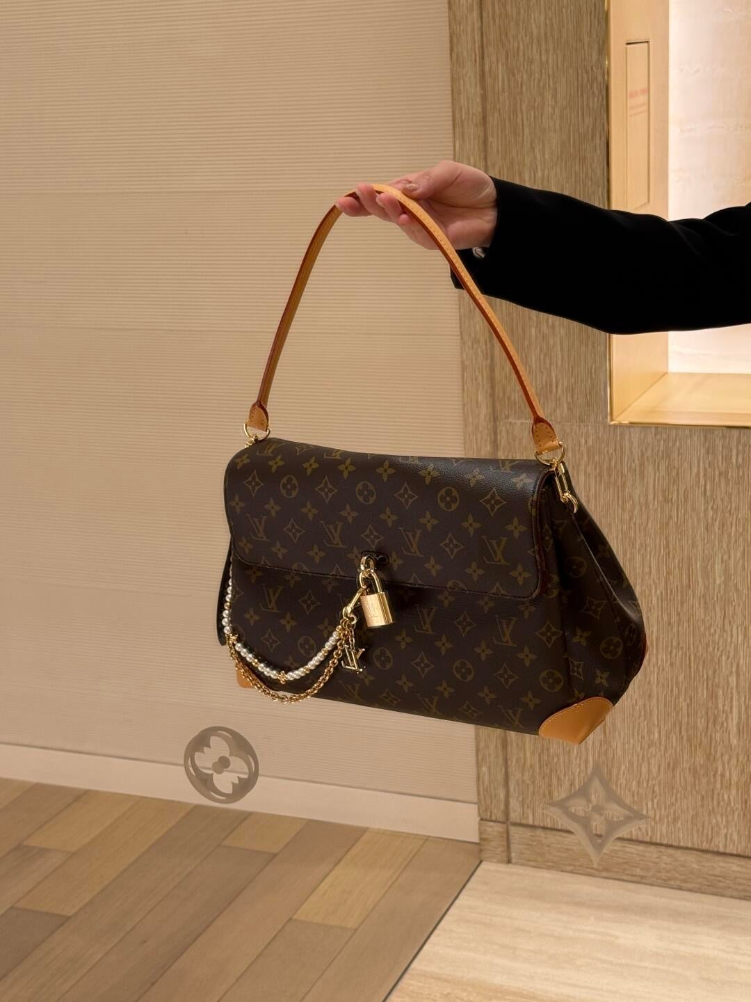 Louis Vuitton Hide Away MM bag in Monogram canvas