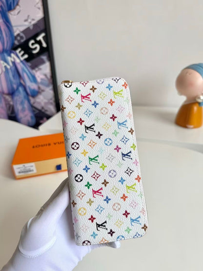 Louis Vuitton x Takashi Murakami Zippy Wallet