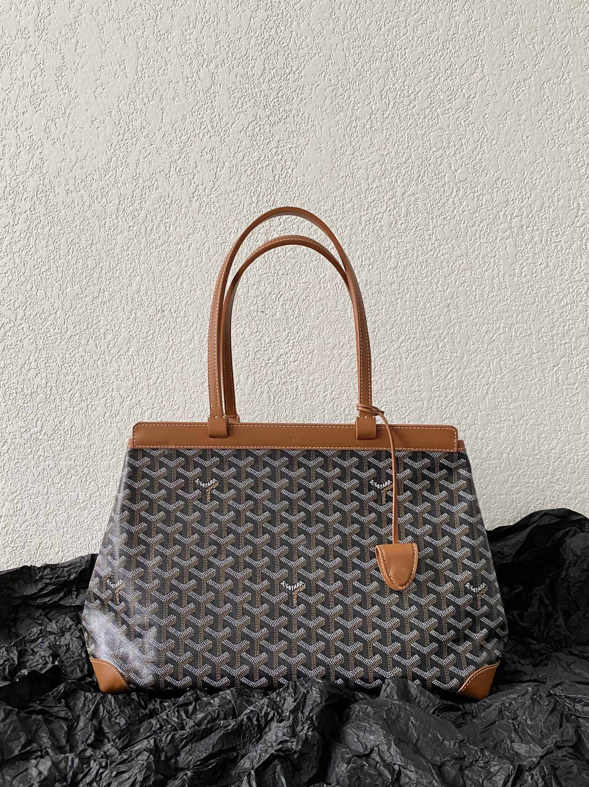 GOYARD Autre Marque Goyard Belchasse PM Tote Bag PVC Leather