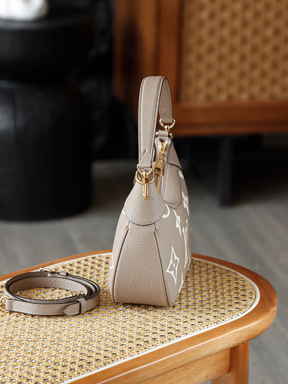 Louis Vuitton Bagatelle Bicolor Monogram Empreinte Shoulder Bag