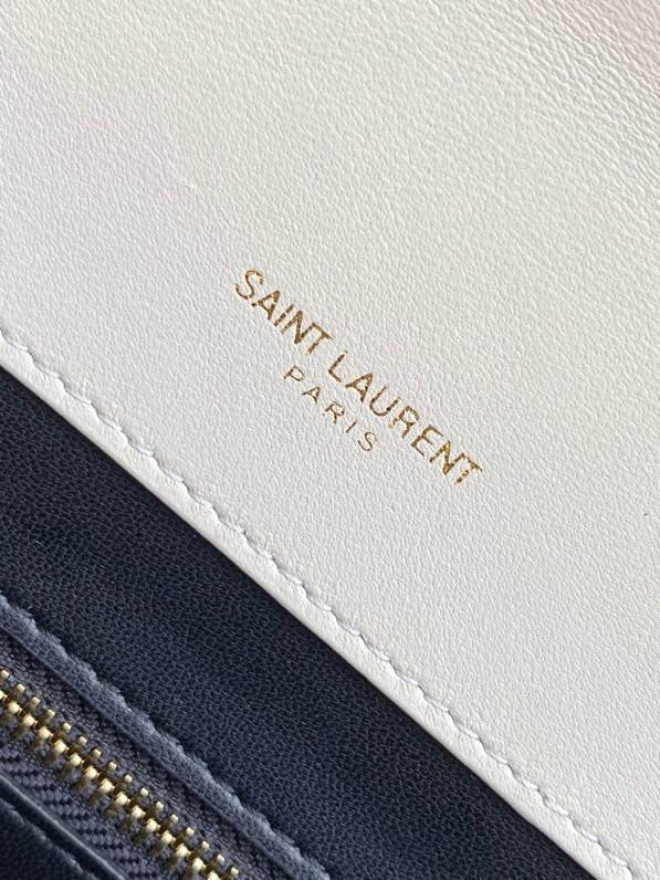 Saint Laurent Quilted Lambskin Gaby Mini Shoulder Bag