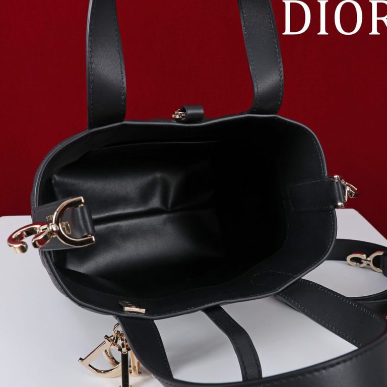 Small Dior Toujours Vertical Tote Bag