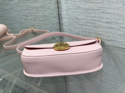 Dior Small Dior Médaillon Flap Bag in Pink