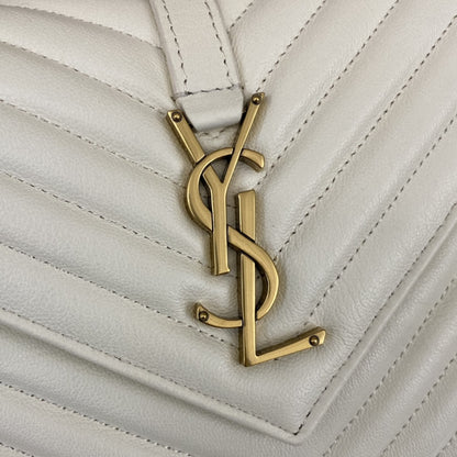 Saint Laurent Medium College Leather Cross Body Bag