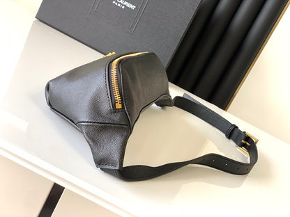 Saint Laurent Monogram Logo Fanny Pack/Belt Bag