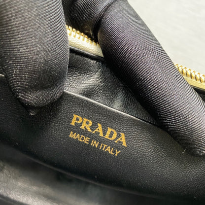 Prada Arque Small Leather Shoulder Bag