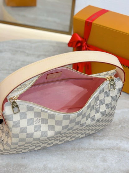 Louis Vuitton Damier Azur Slouchy MM