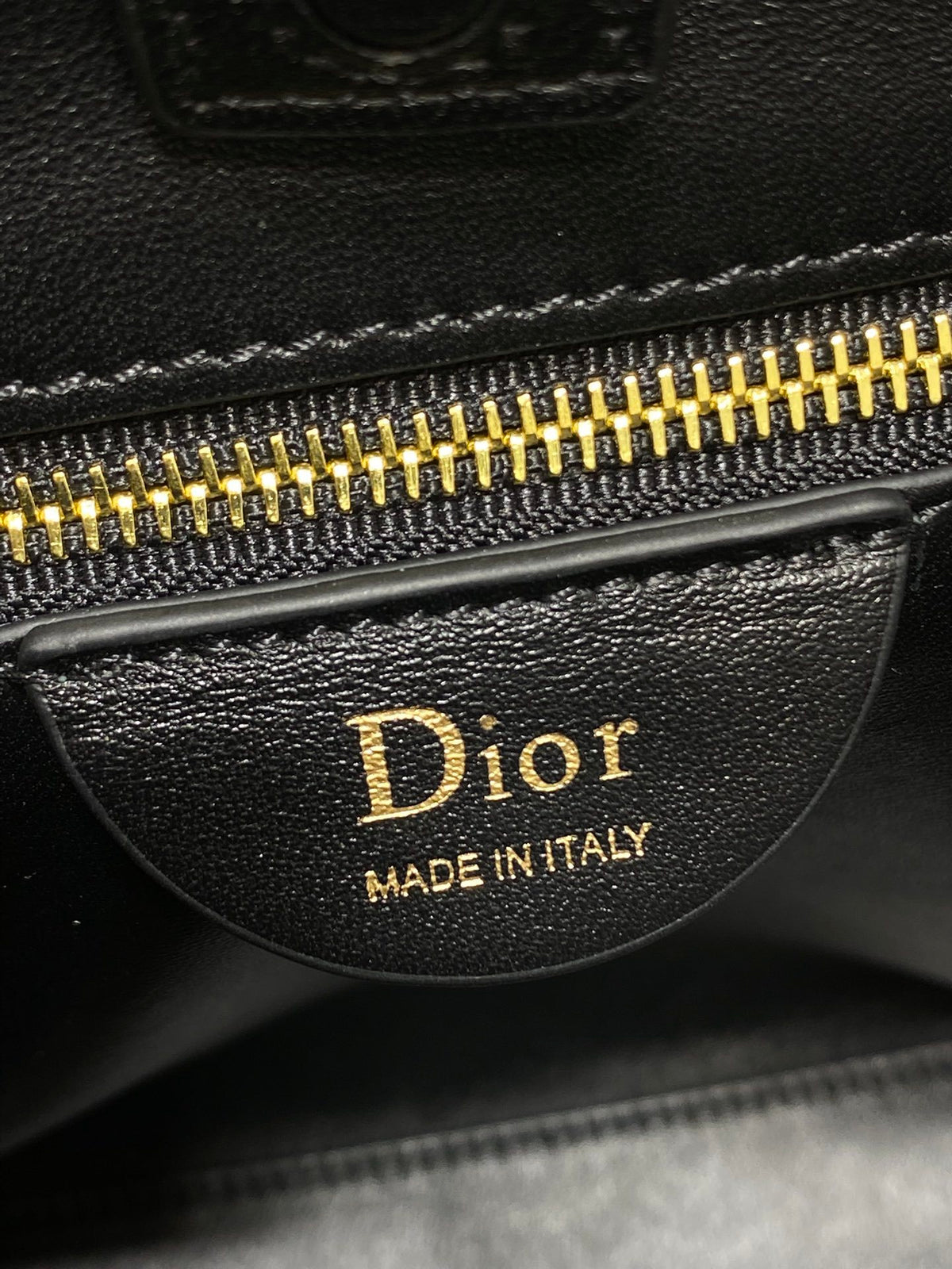 Dior Trianon bag in Black Gold Hardware